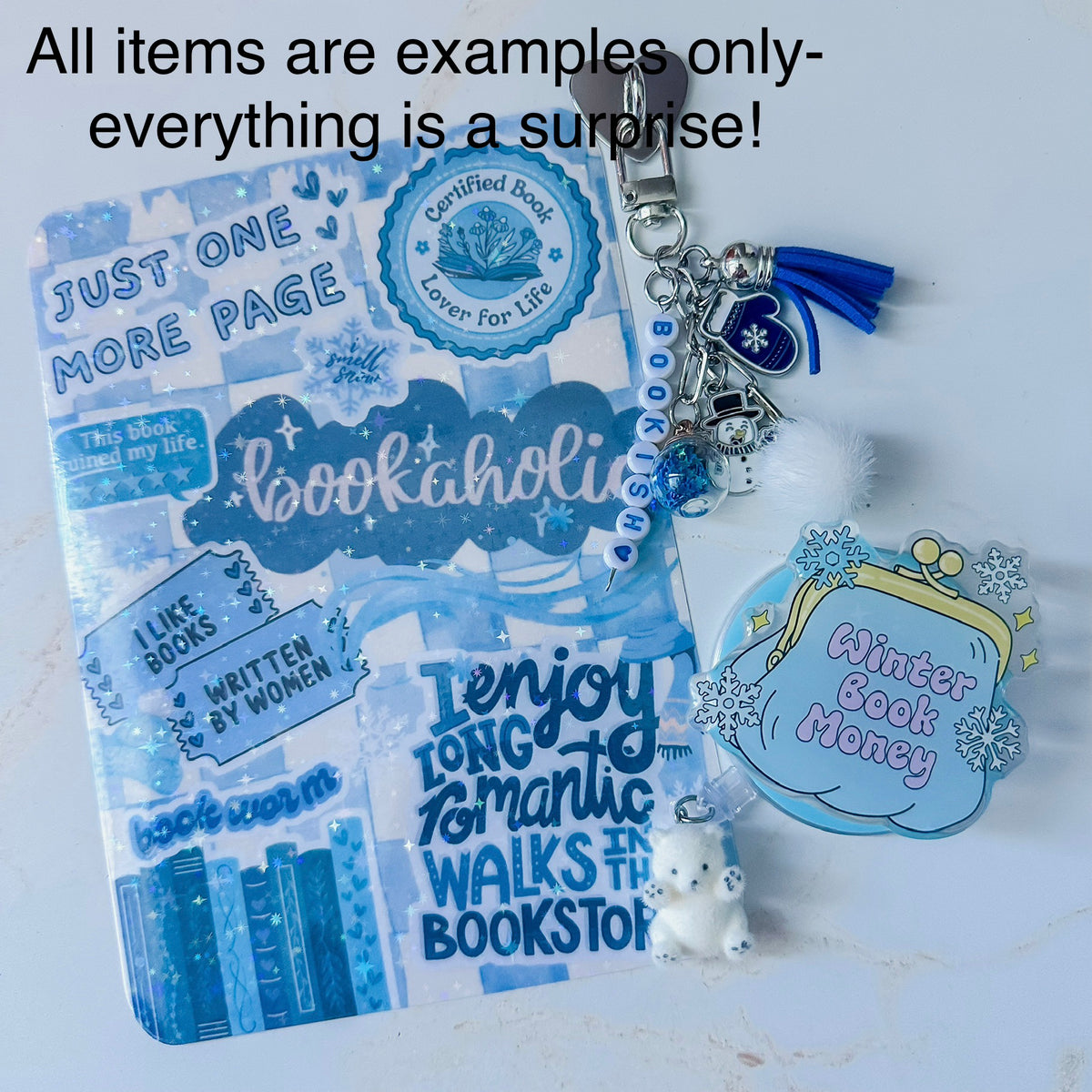 Winter Theme Limited Edition Ultimate Cozy Kit: Blind Date with Kindle Accessories and E-Book Bundle Box