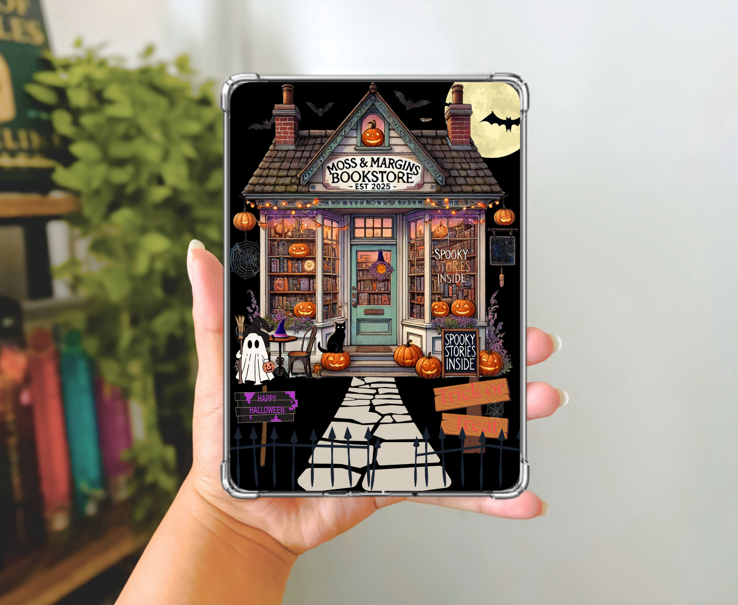M&M Halloween Bookstore