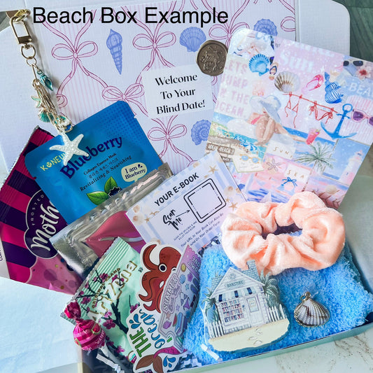 Beach Theme Limited Edition Ultimate Cozy Kit: Blind Date with Kindle Accessories and E-Book Bundle Box