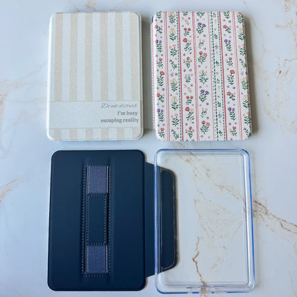 Moss & Margins Detachable Kindle Case With Hand Strap and Free Matching Insert