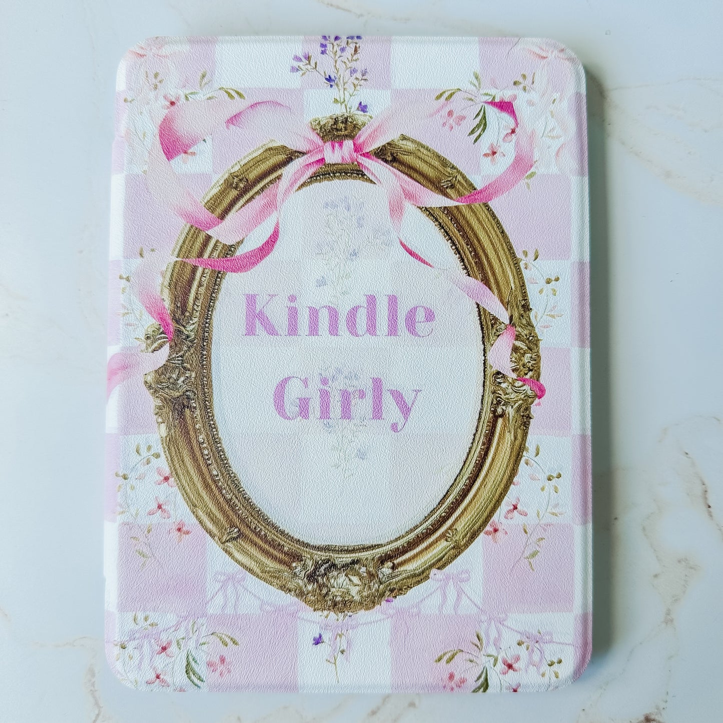 Moss & Margins Detachable Kindle Case With Hand Strap and Free Matching Insert
