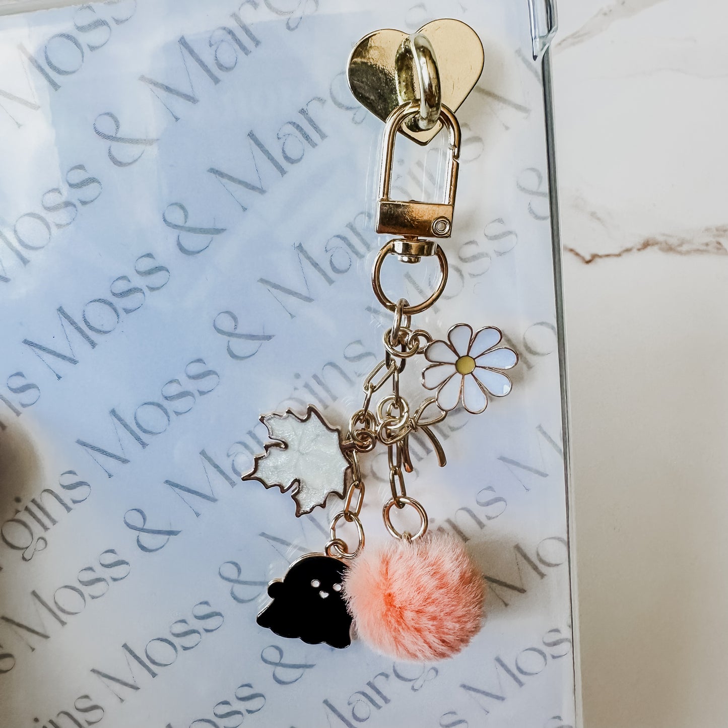 Autumn Wishes Mini E-reader Charm