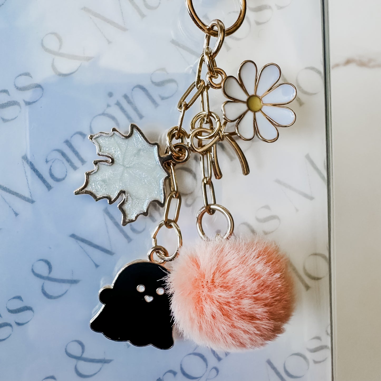 Autumn Wishes Mini E-reader Charm