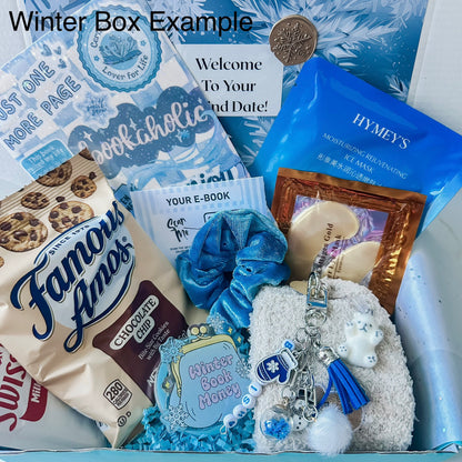 Winter Theme Limited Edition Ultimate Cozy Kit: Blind Date with Kindle Accessories and E-Book Bundle Box