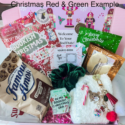 Christmas Red & Green Theme Limited Edition Ultimate Cozy Kit: Blind Date with Kindle Accessories and E-Book Bundle Box