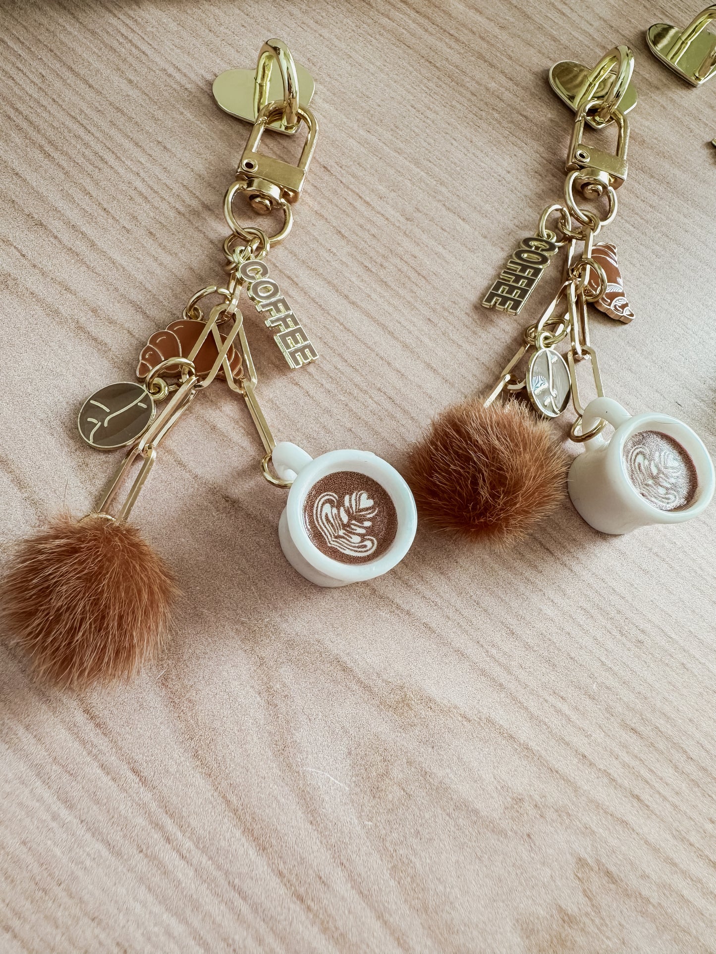 Coffee Addict E-reader Charm