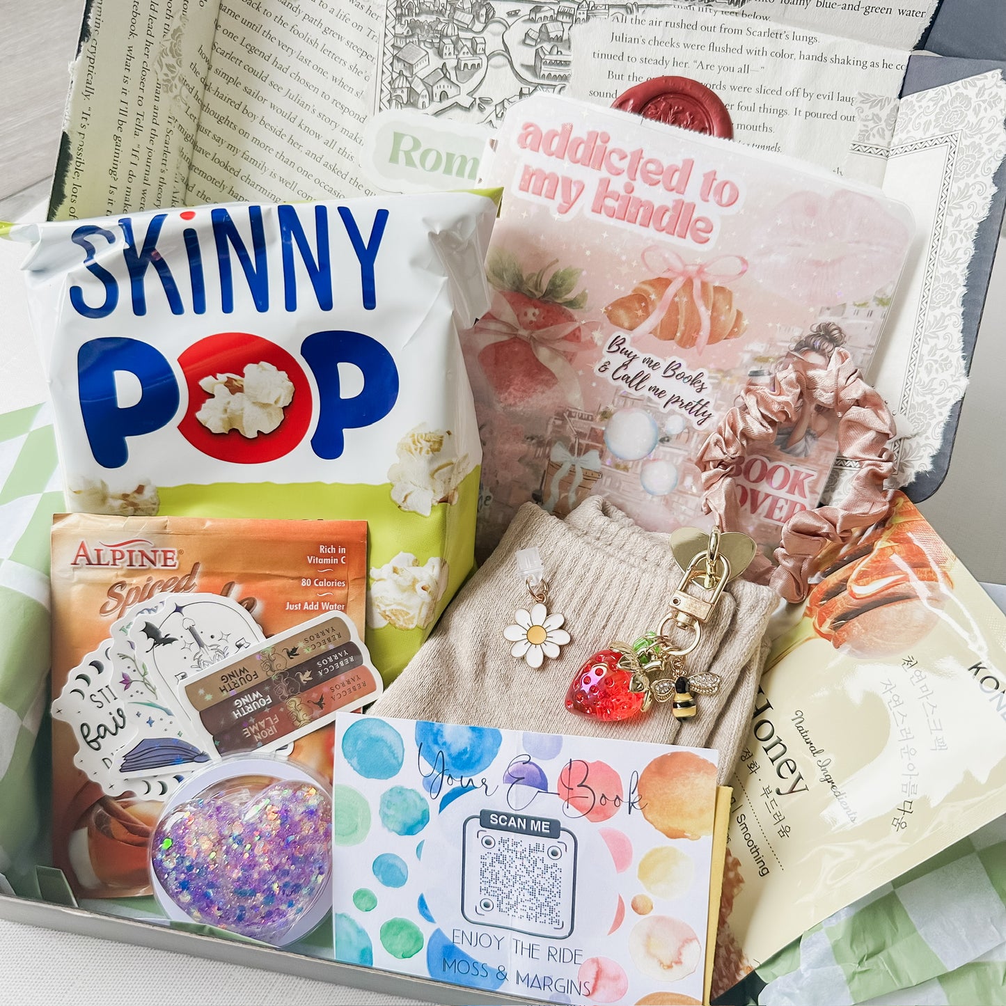 The Ultimate Cozy Kit: Blind Date with Kindle Accessories and E-Book Bundle Box