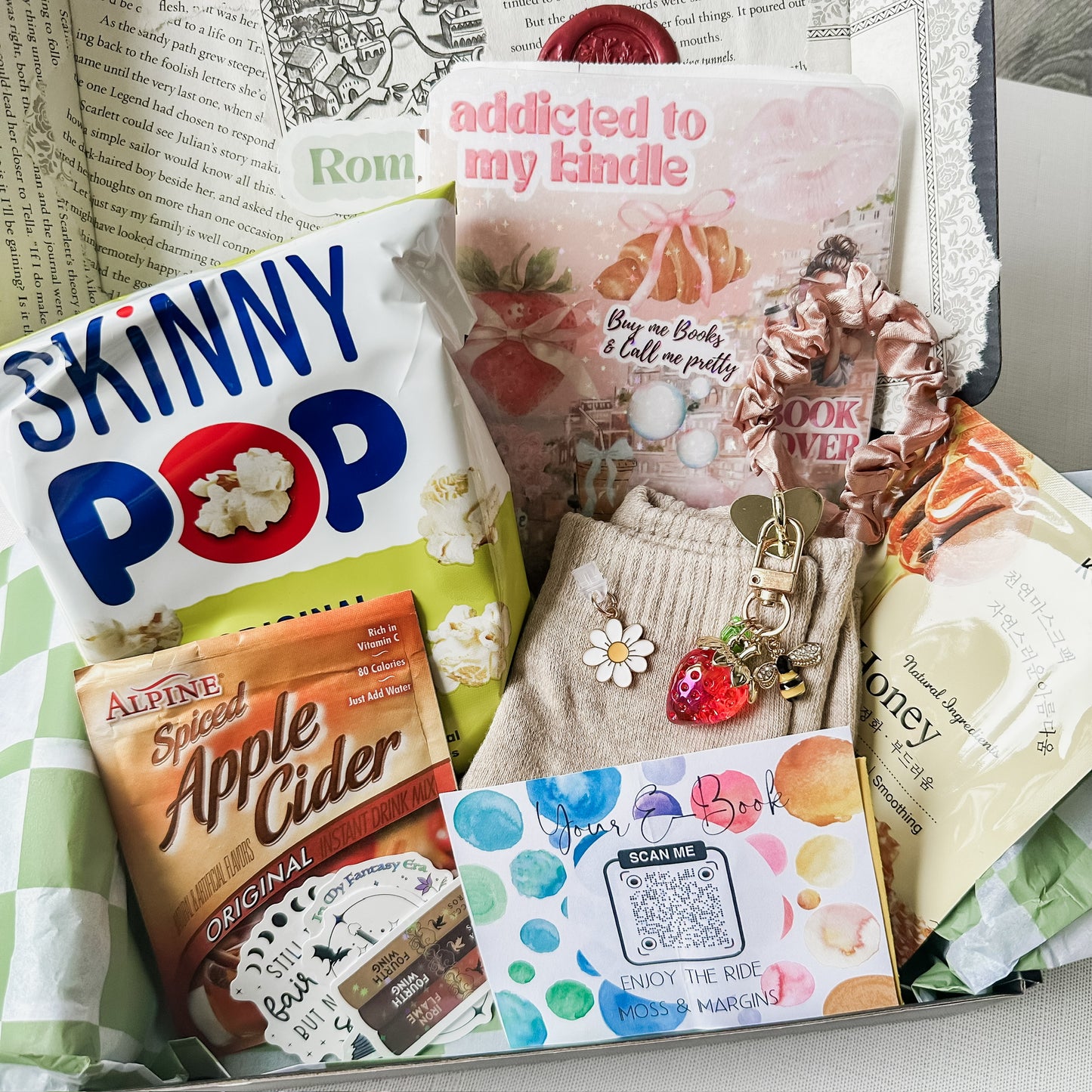 The Ultimate Cozy Kit: Blind Date with Kindle Accessories and E-Book Bundle Box