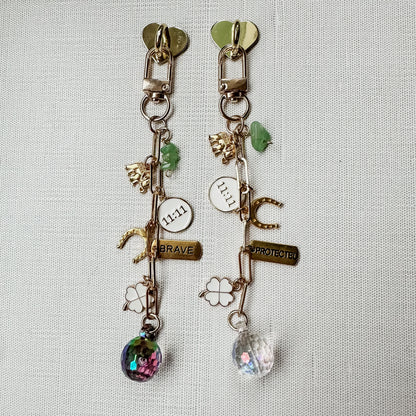 Manifest It E-reader Charm