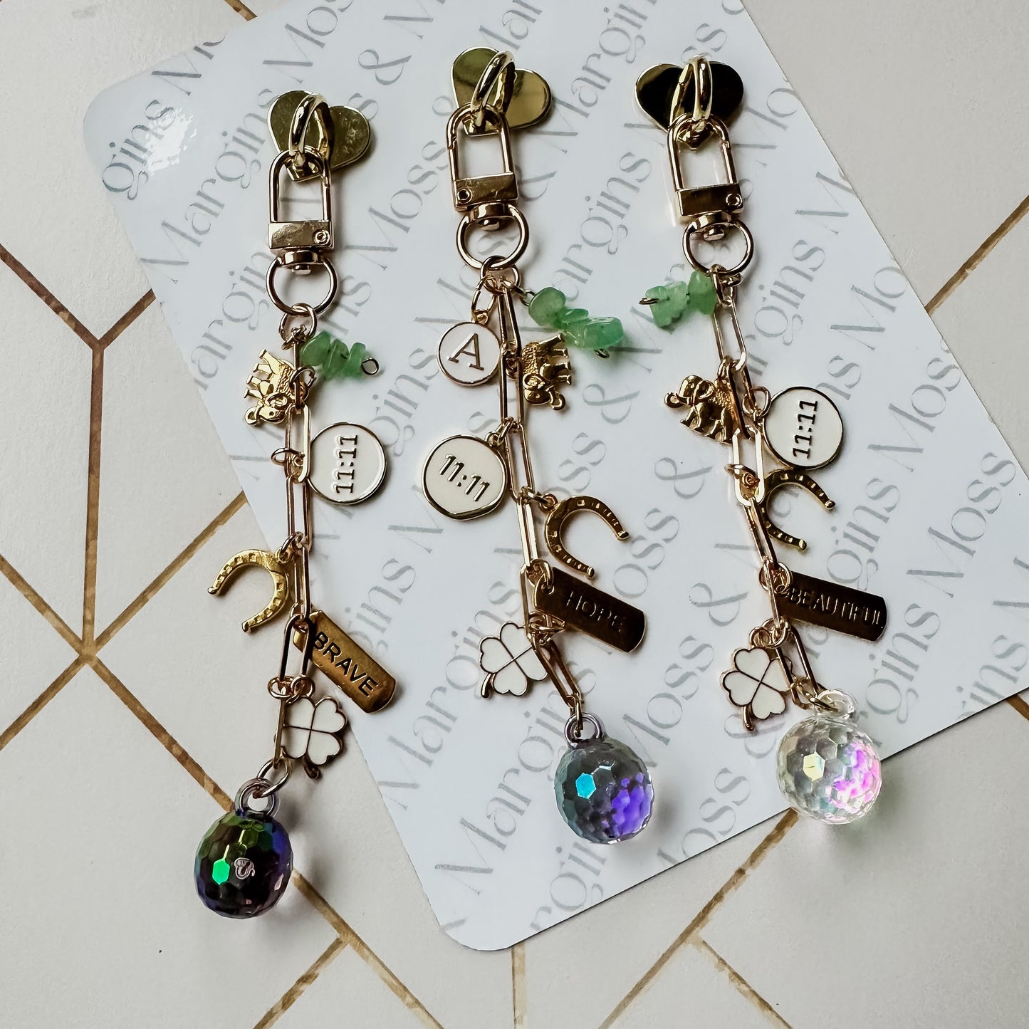 Manifest It E-reader Charm