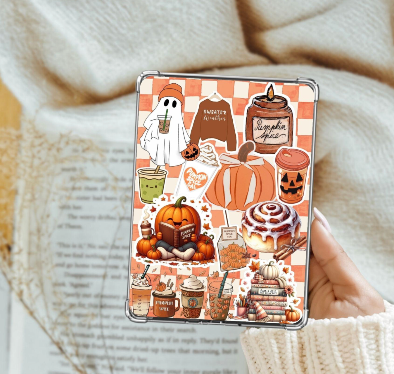 Sweater Weather Kindle E-Reader Case Insert