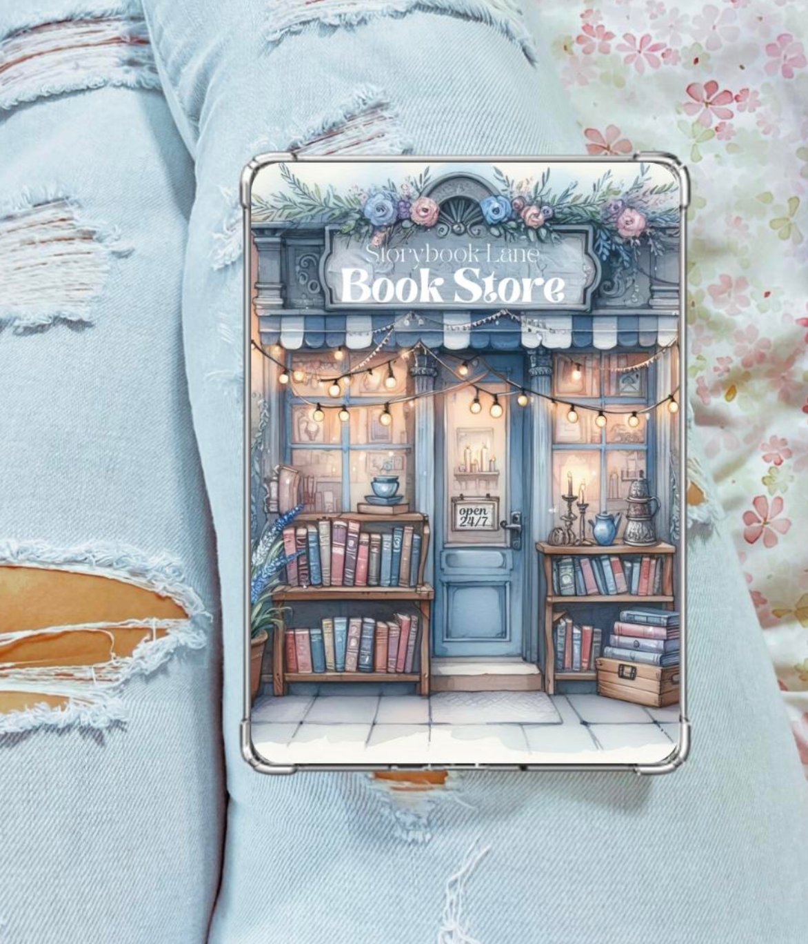 Storybook Lane Kindle E-Reader Case Insert